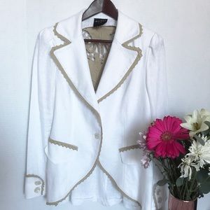 Stylish INSIGHT New York blazer 100% linen